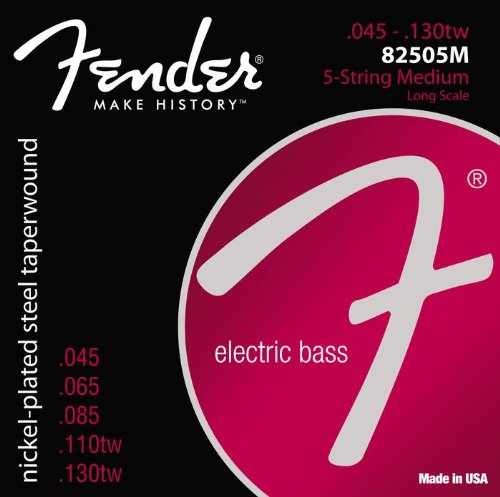 Fender 82505M Nickel Plated Bass Guitar Strings