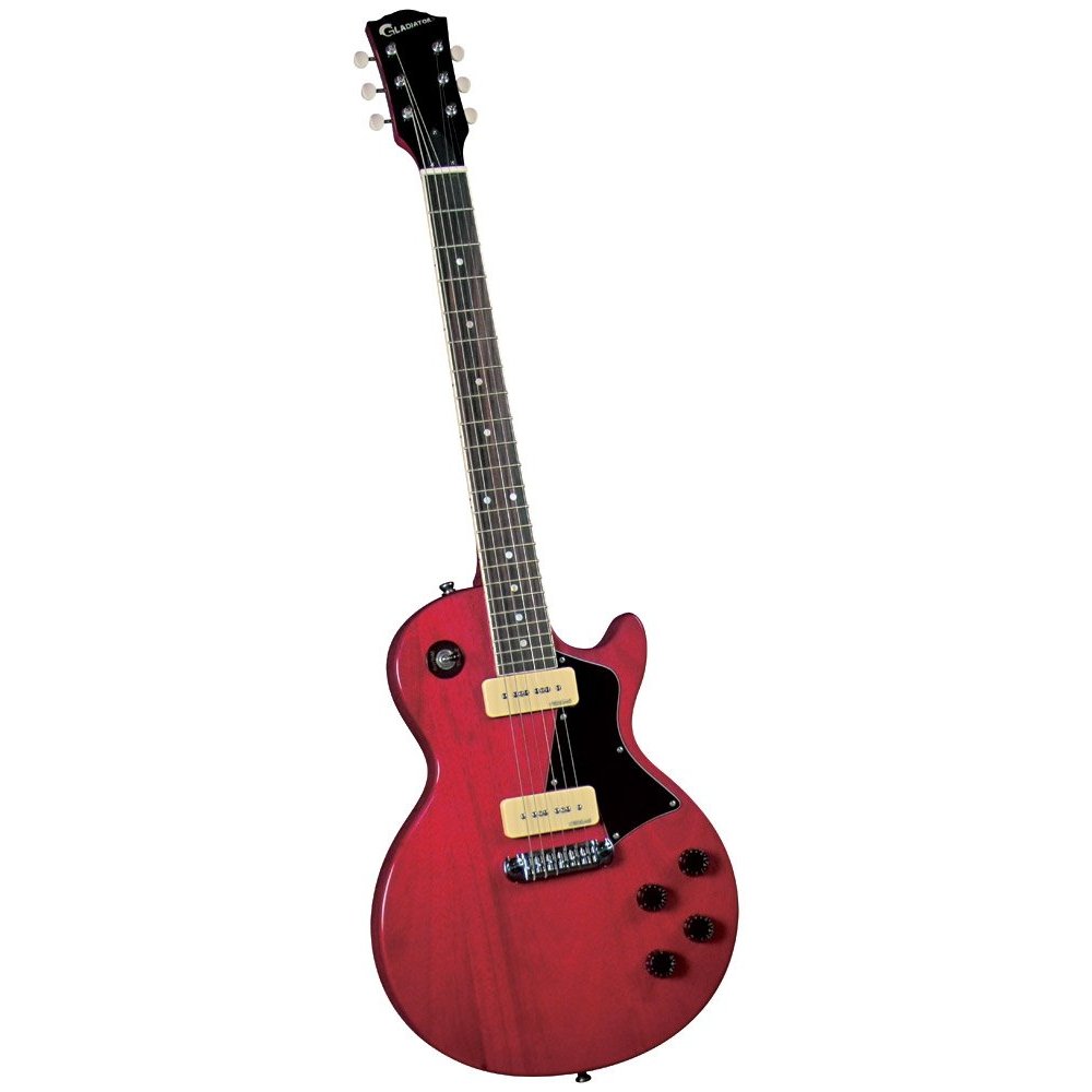 LP-JR GG-265-BGW Gladiator Electric Guitar in Burgundy