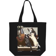 Purrfect Timing Tote Bag