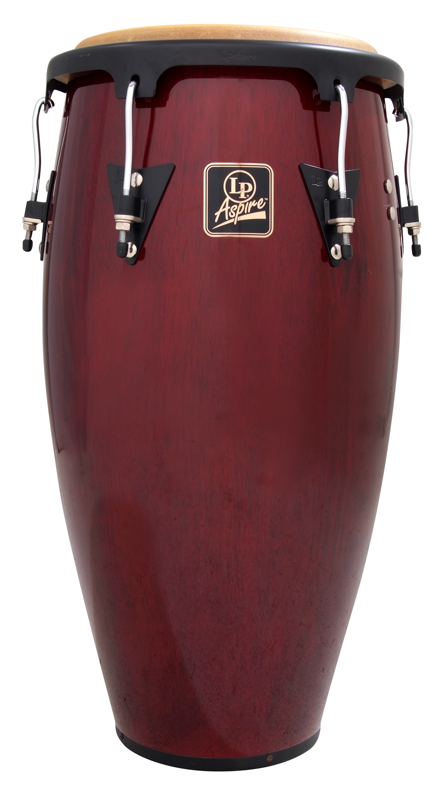 LP Aspire 10" & 11" Wood Conga Set with Stand Dark Wood eBay