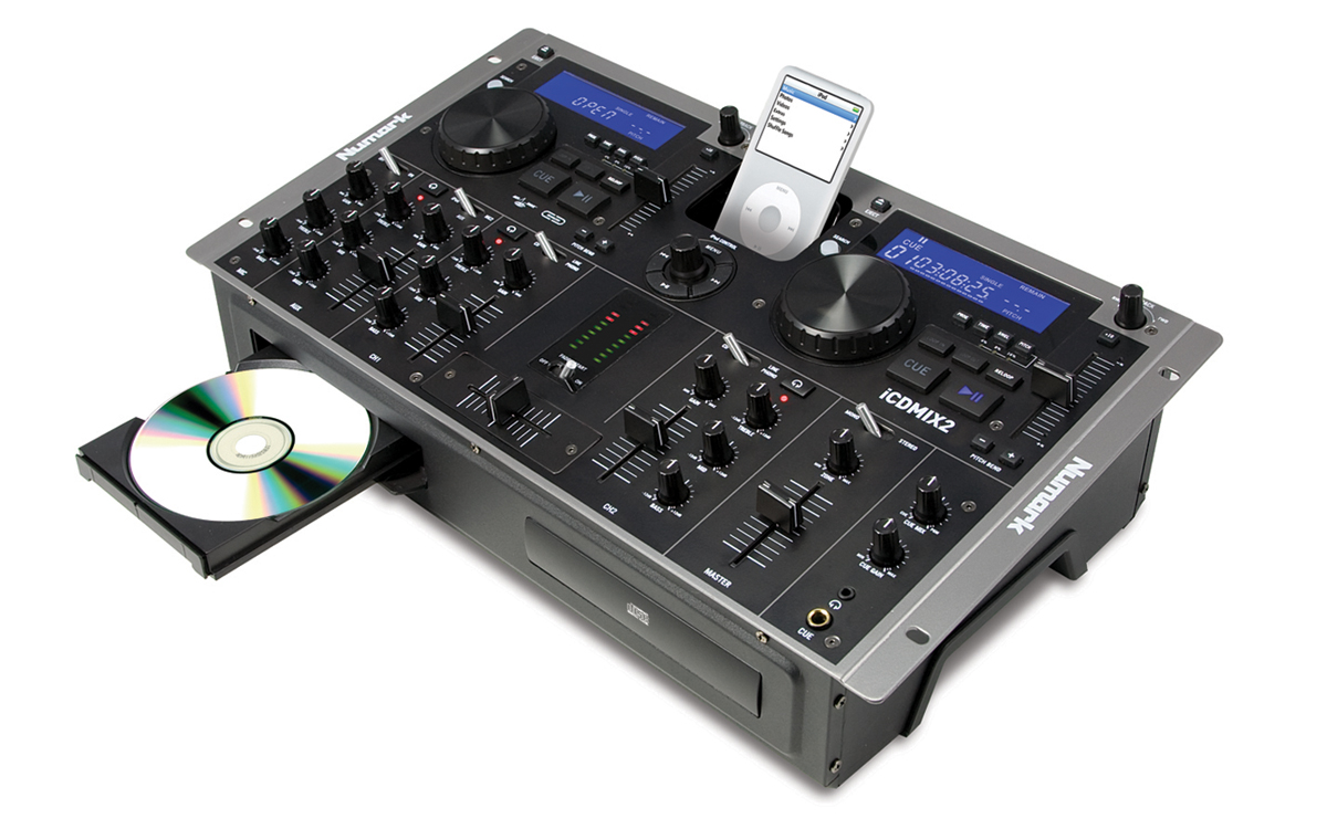 Numark ICDMIX2 Dual CD Player/Mixer/iPod Dock