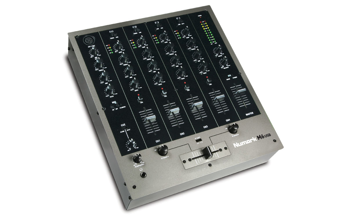 Numark M6USB 4-Channel Mixer with USB