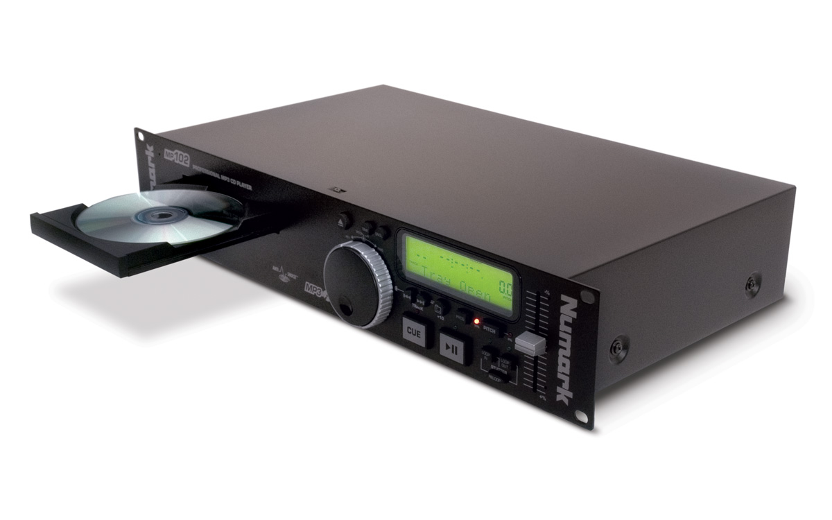 Numark MP102 Single Tray CD Player/MP3
