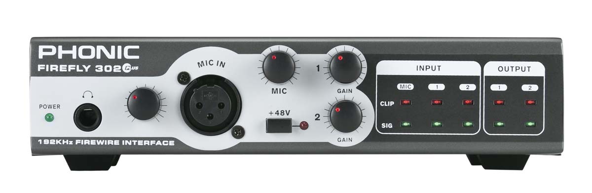 Phonic Firefly 302 Plus Portable FireWire Interface