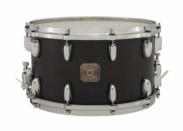 Gretsch 8x14 Maple Snare 10 Lug - Ebony