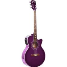 Oscar Schmidt Acoustic/Electric Concert Purple
