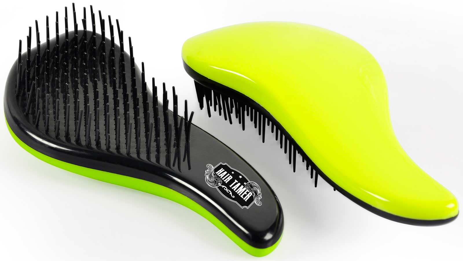 Hair Tamer No Knot Ergo Detangle Brush eBay