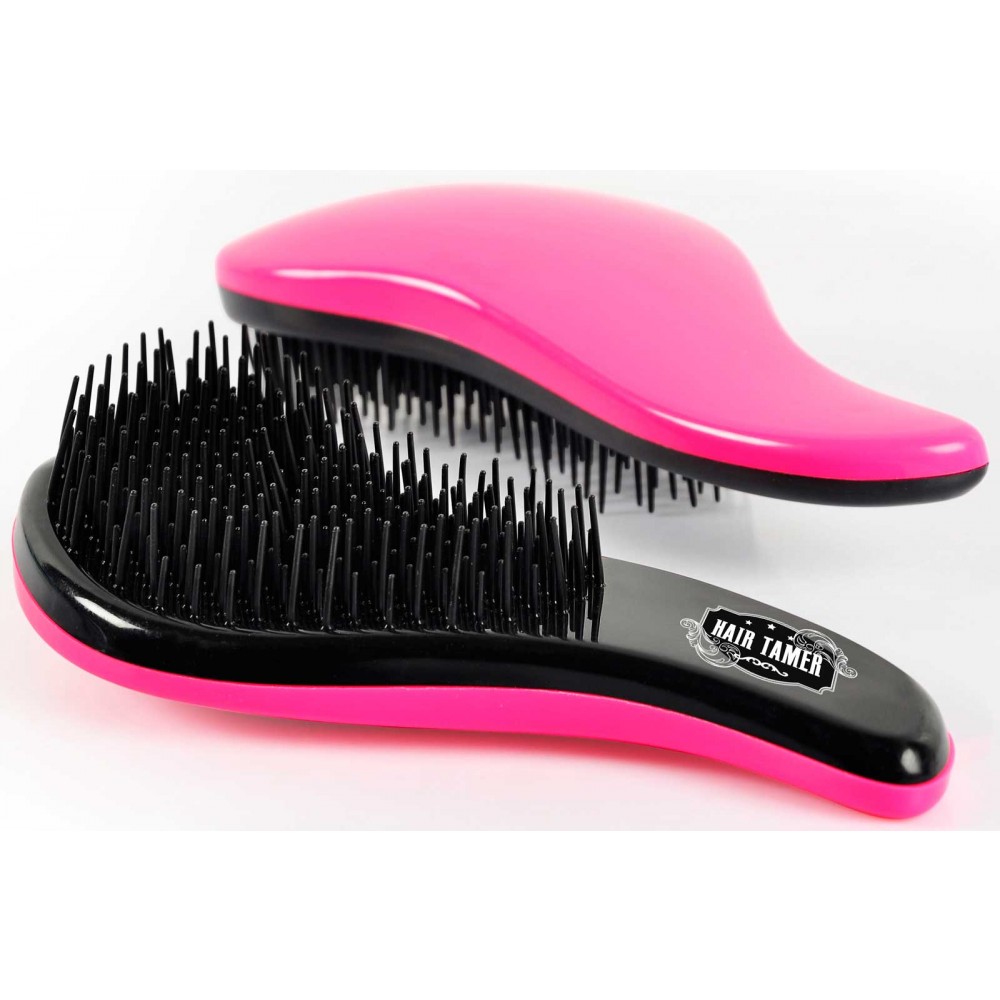 Hair Tamer No Knot Ergo Detangle Brush eBay