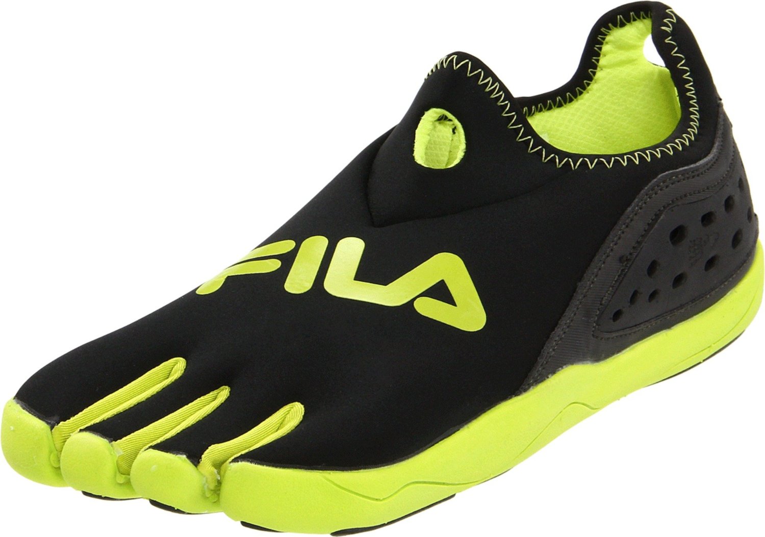 Fila Men's Skele-Toes Trifit Black/Sulphur Spring