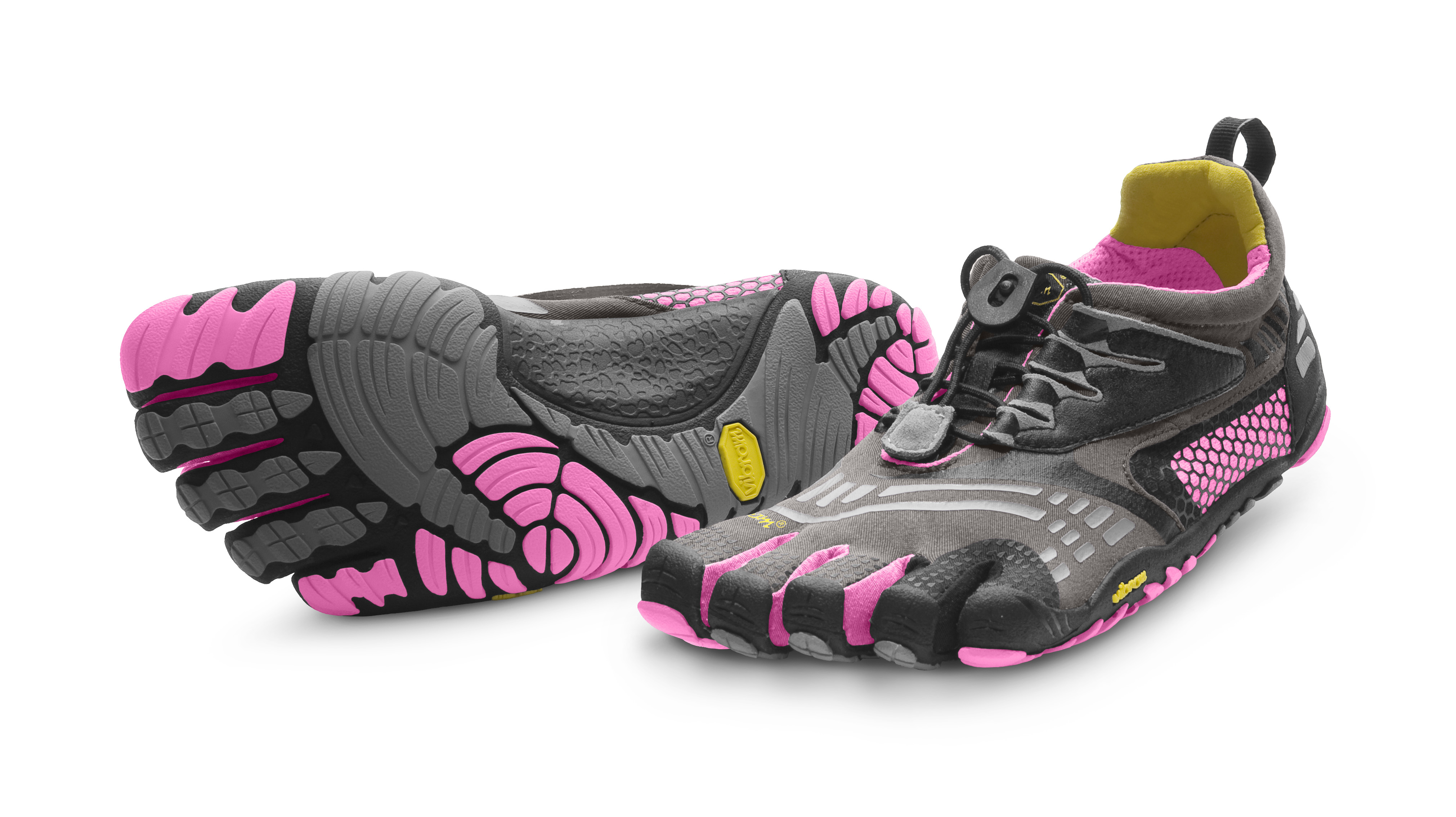 Vibram FiveFinger Women's KomodoSport LS Grey-Black-Pink