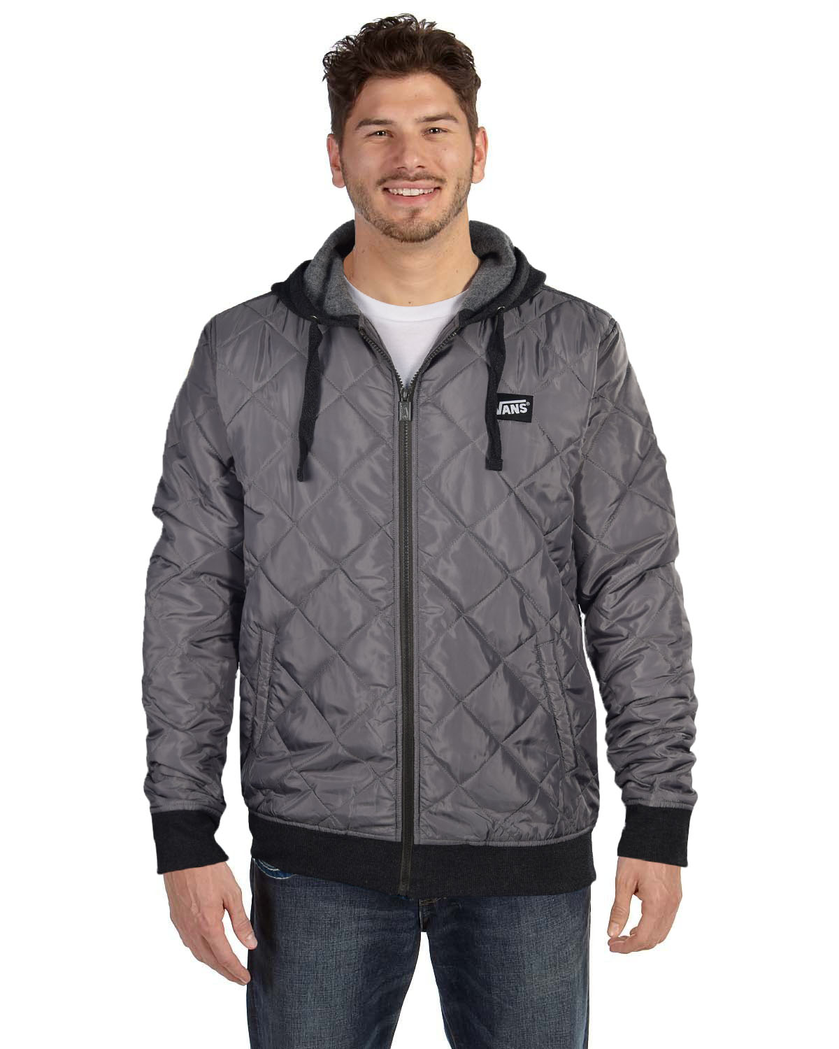 Vans Men's Ripton Quilted Puffer Lightweight Jacket eBay