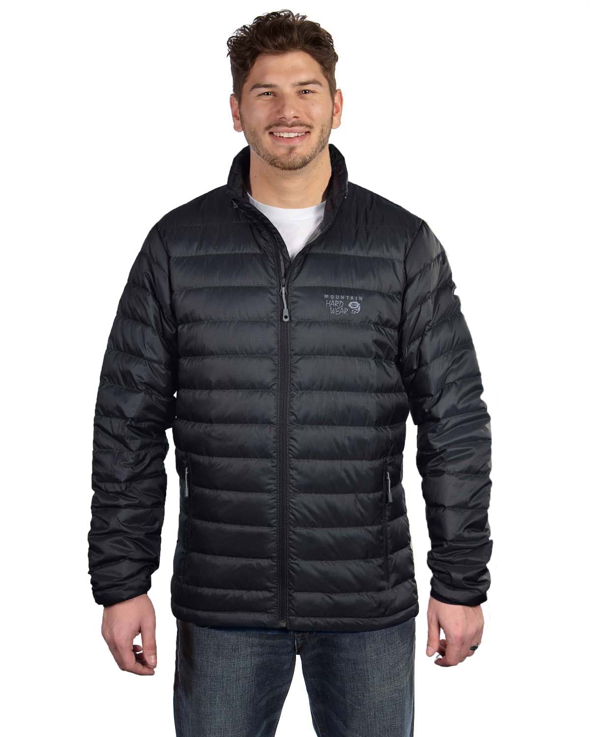 mountain hardwear black puffer jacket
