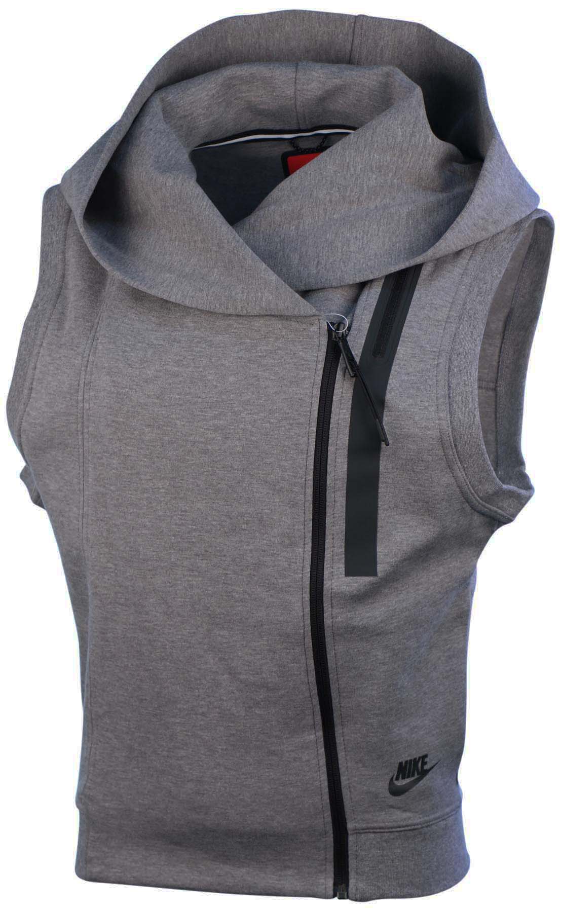 nike hooded vest womens