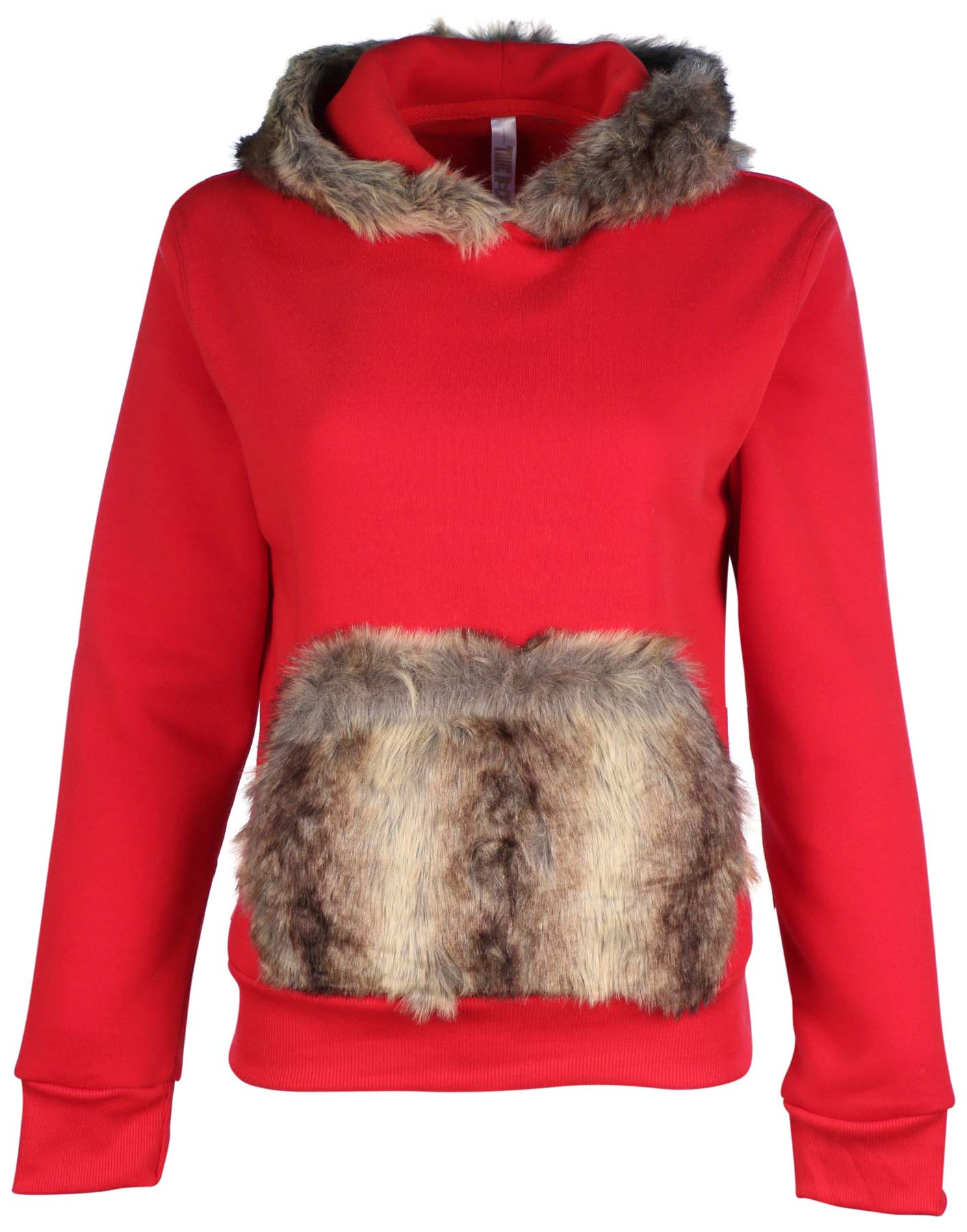 True Rock Women's Faux Fur Hoodie eBay