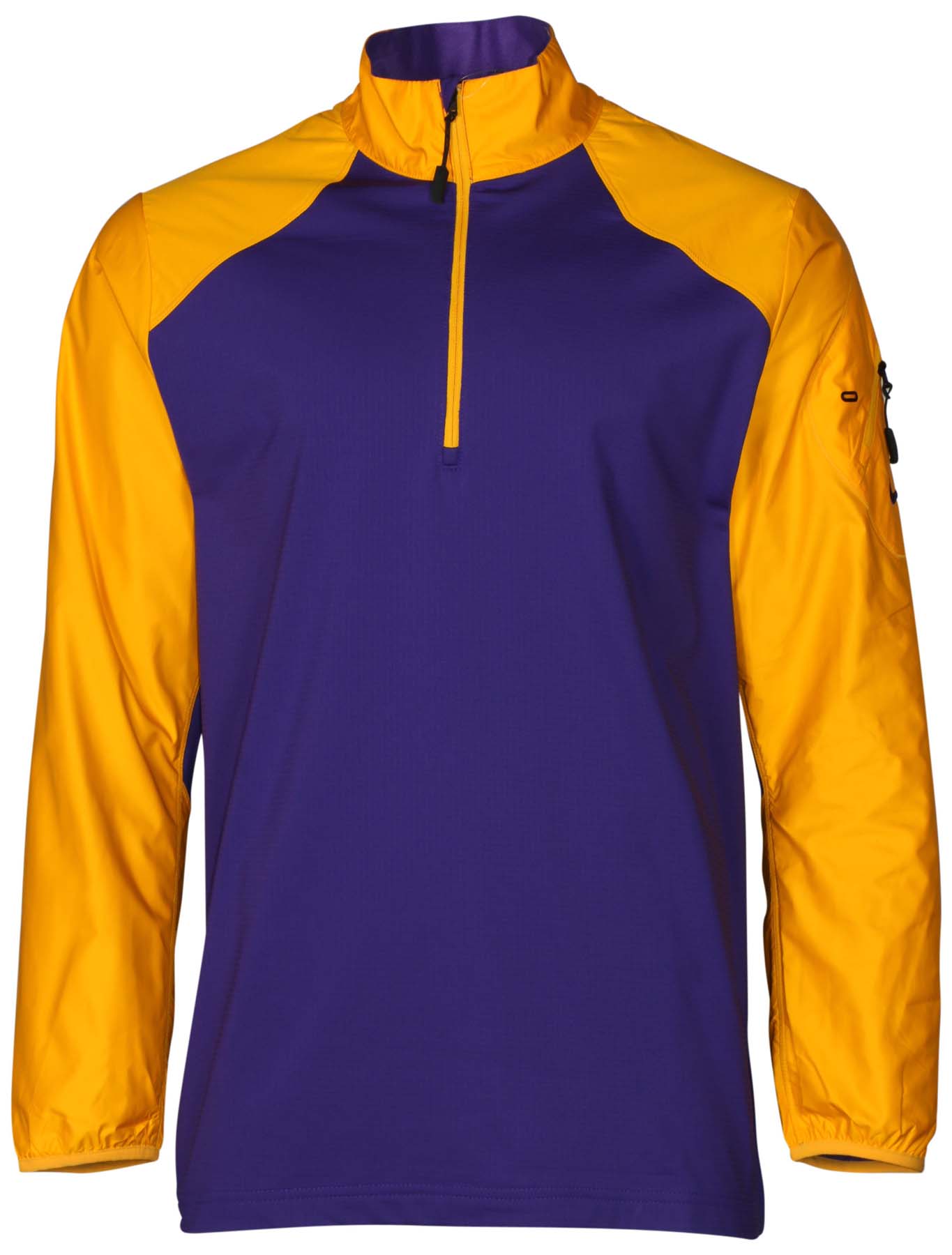 Nike Men's DriFit 1/2 Zip Hybrid Mock Neck Football Shirt eBay