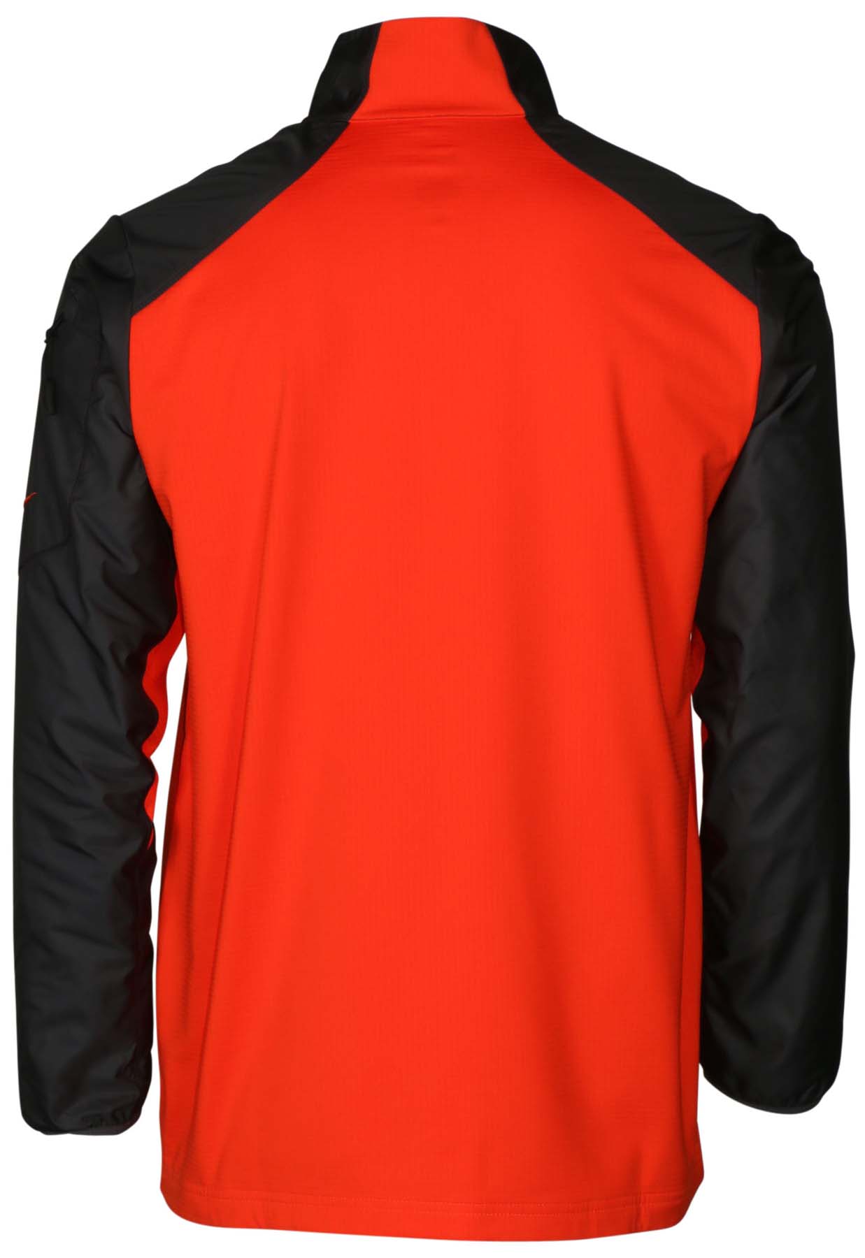 Nike Men's DriFit 1/2 Zip Hybrid Mock Neck Football Shirt eBay