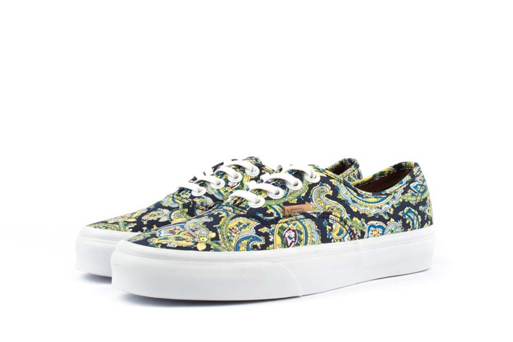 Vans Unisex Authentic Paisley Skate Shoes eBay