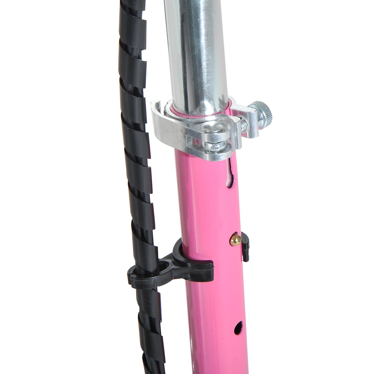 HOMCOM Scooter Plegable Niño Patinete Eléctrico Monopatín Ajustable Carga 50kg