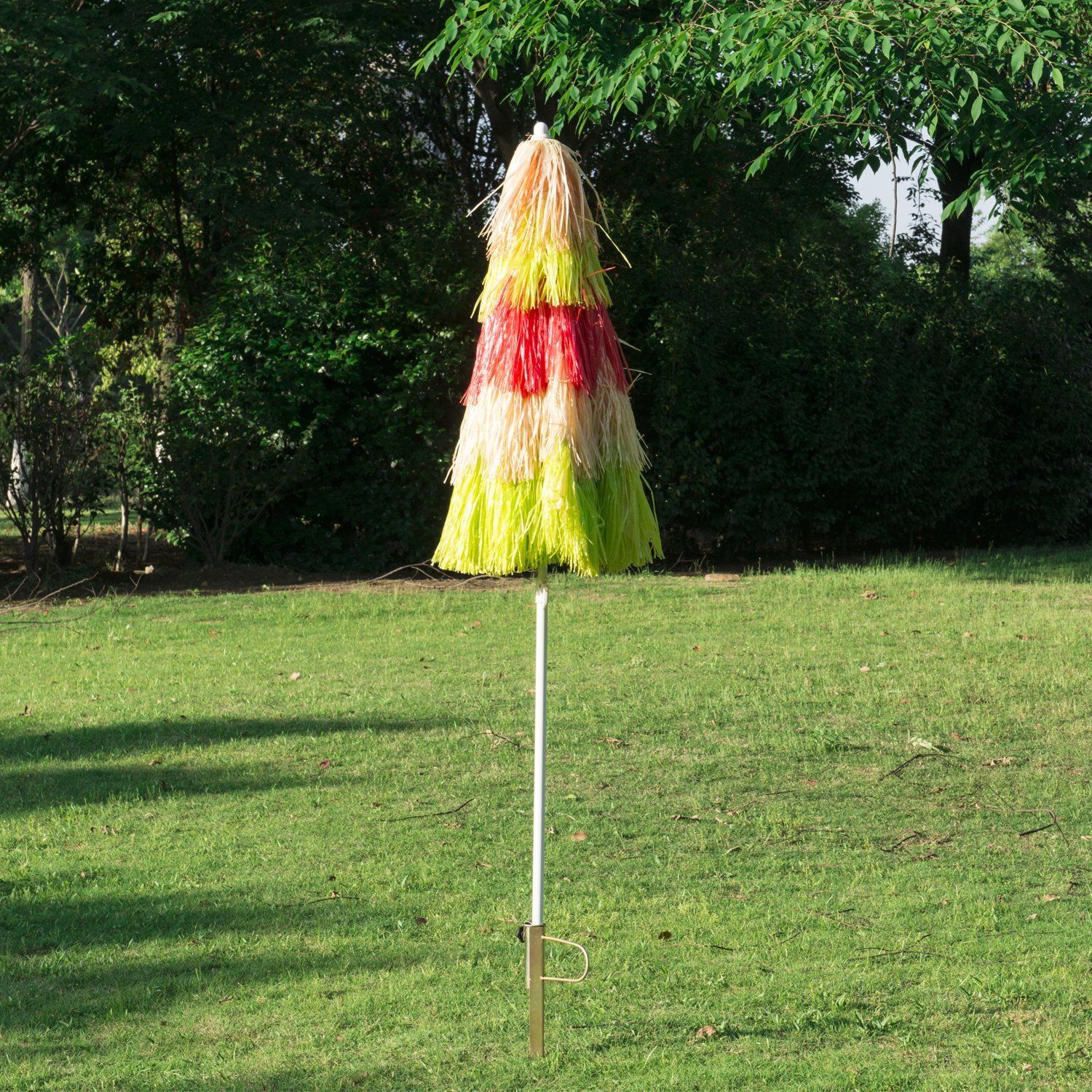 Sonnenschirm Strandschirm Party Gartenschirm Hawaiischirm 160 cm 2 Farben
