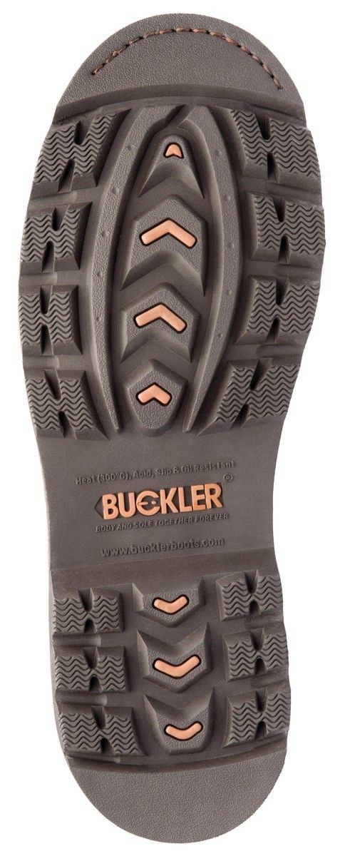 Buckler B550SM pas Marrón Ancho-Fit Bota De Seguridad Con Tapa-Entresuela /& DESGASTE Talla 6-13