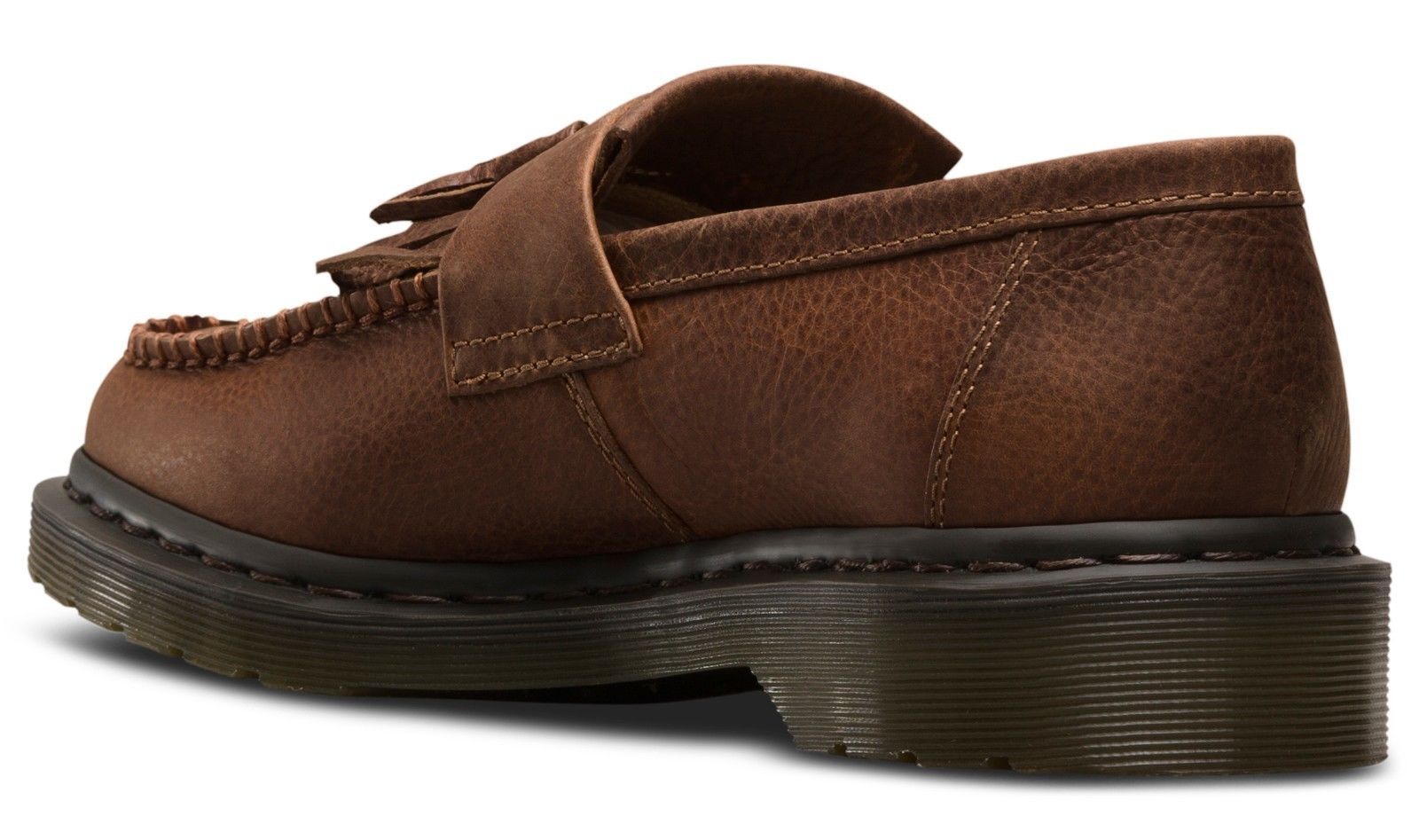 Dr Martens Adrian tan cosecha Borla Mocasín Airwair dm Tamaños 3-13UK