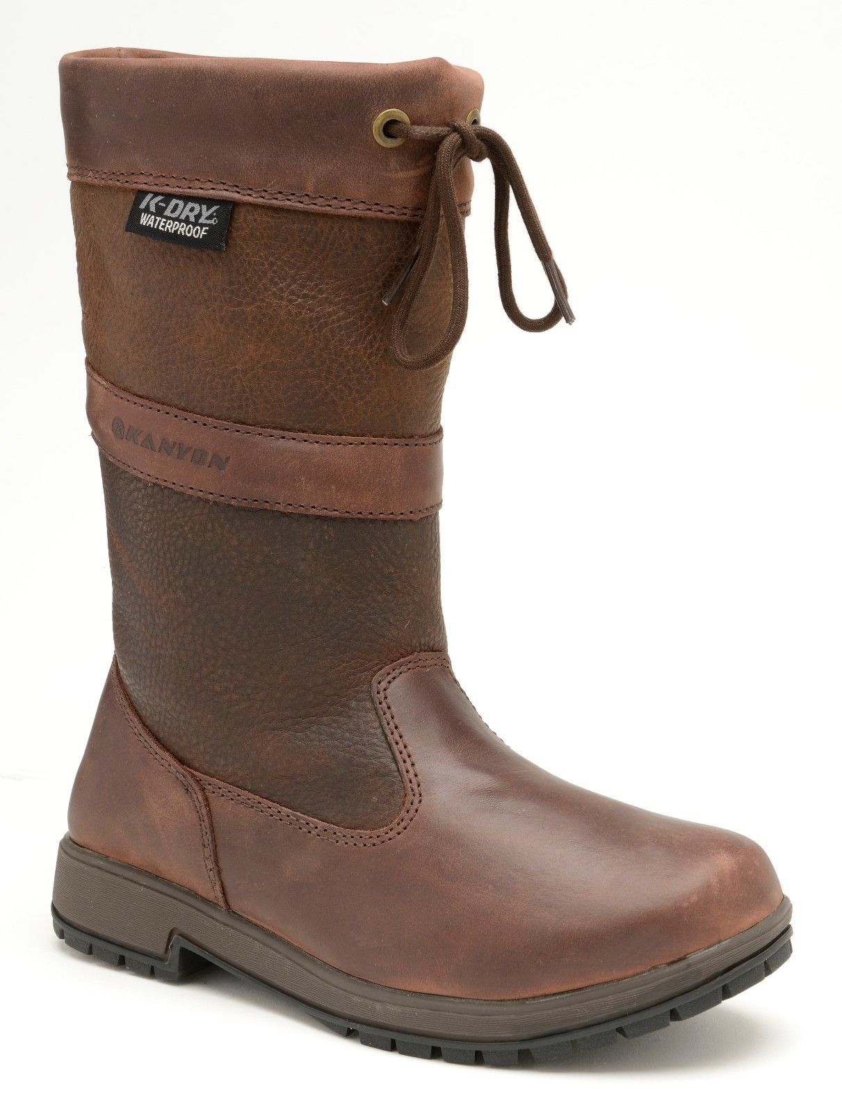 Kanyon Carpe Marrón Impermeable Bota de país de baja pierna Tamaño 3-12UK