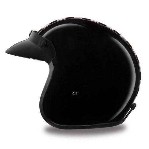 DAYTONA Cruiser 3//4 Open Face Motorcycle Helmet Metal Flake DOT 22 COLORS XS-XXL
