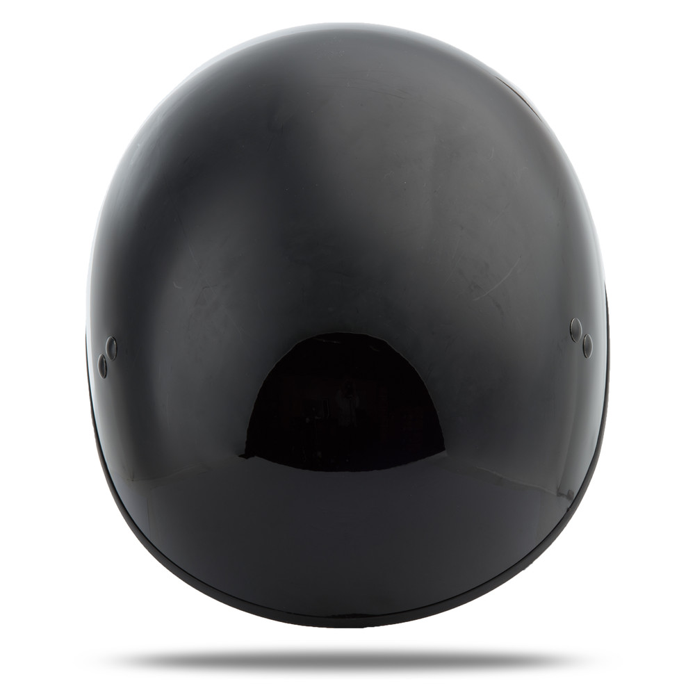 GMAX GM-45 1//2 Half Motorcycle Helmet Naked Black Solid Color Sizes