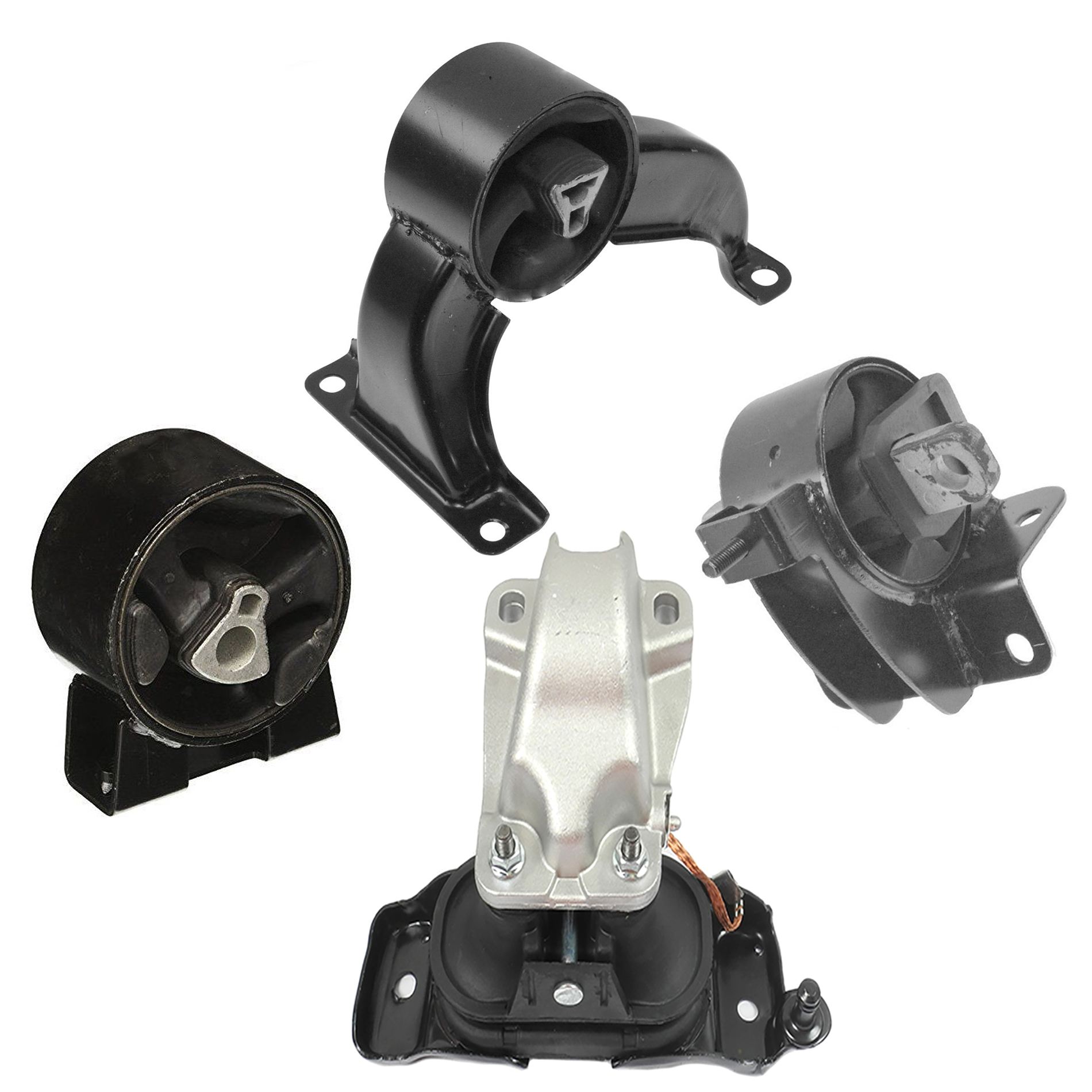 Set 4PCS Engine Motor /& Trans Mount For Chrysler Dodge Grand Caravan 4.0L 08-10