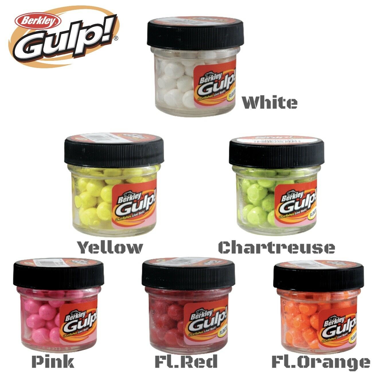 Berkley Gulp Floating Soft Trout Baits Salmon Eggs