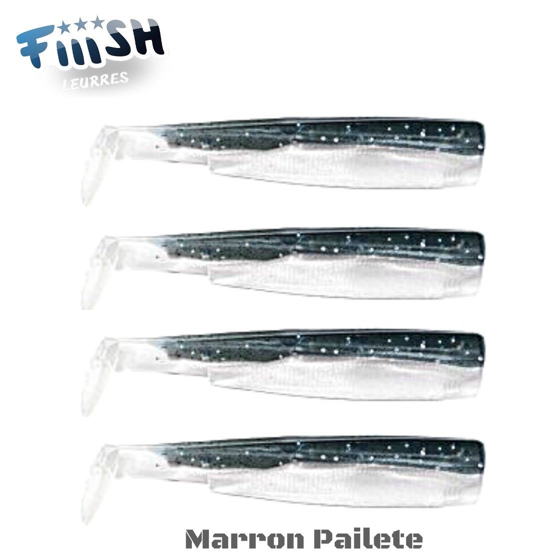 FIIISH BLACK MINNOW 70 No1 SPARE CORPS x 4