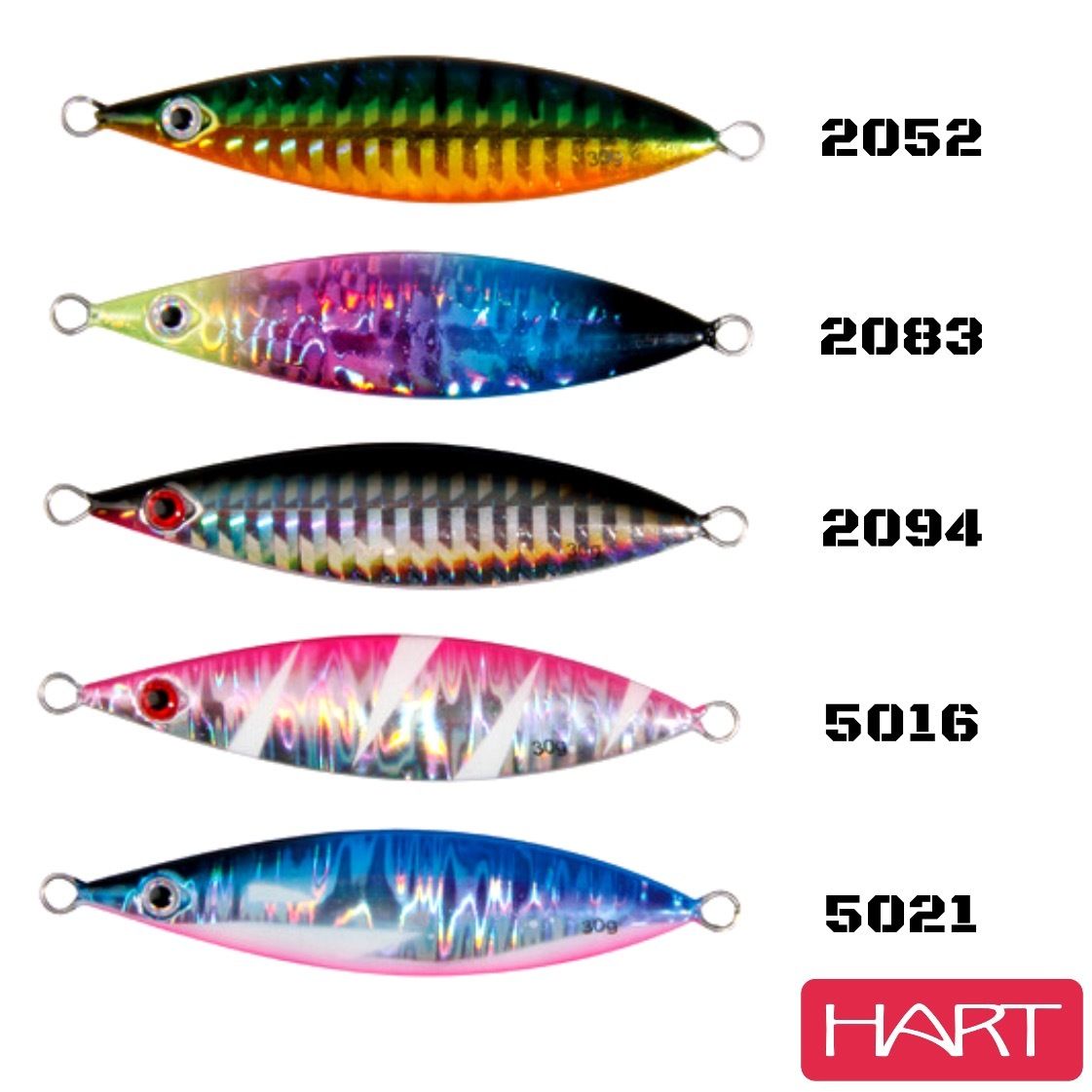 HART CASTING /& SPINNING JIG LURE ROTAR 30g