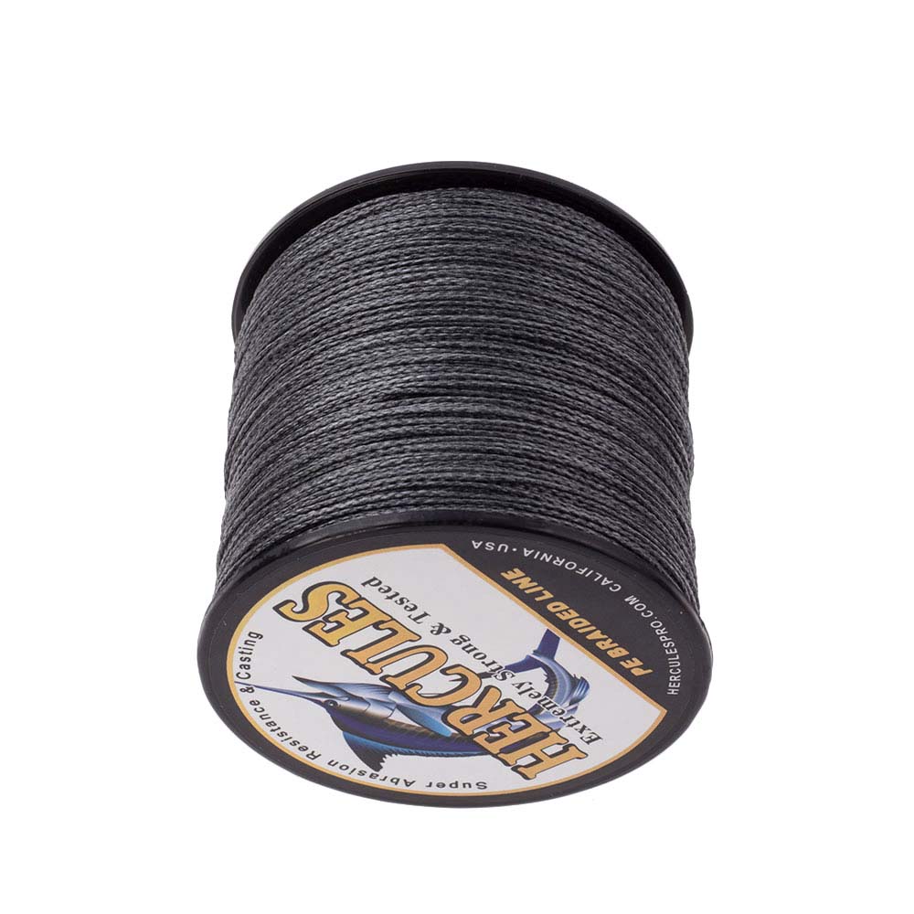 4//8 Strands PE Hercules 100lbs Braided Fishing Line Weave Fish Spool Bulk Fly