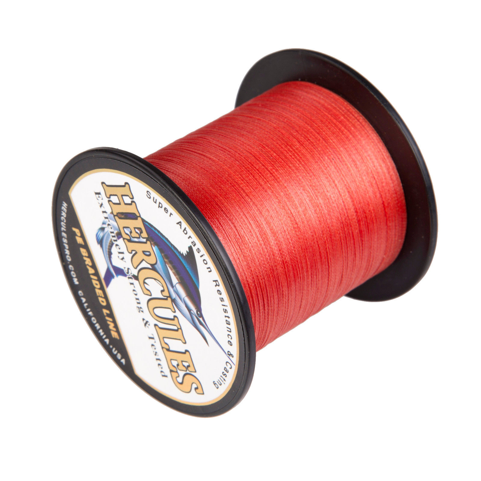 Hercules Red 100/% PE Braided Fishing Line Saltwater 8-100LB 100M 300M 500M 1000M
