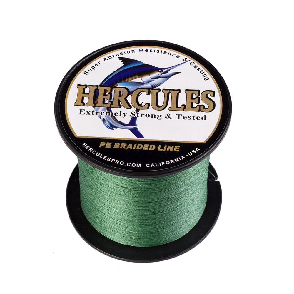 4S 8S 109//328//547//1094yds Green Braided Superior PE Freshwater Fishing Line
