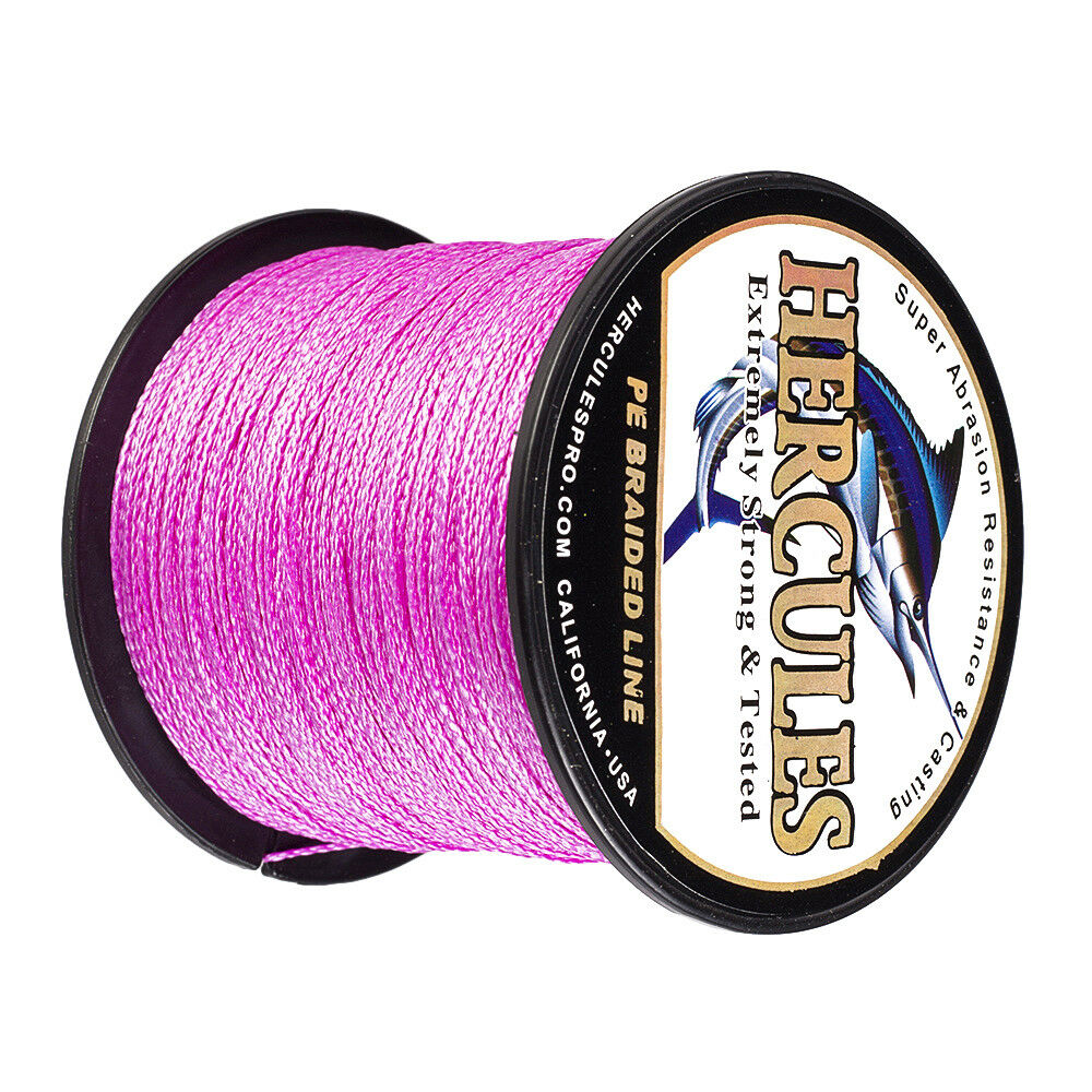 Hercules 4 Strands 109Yds 6lb-100lb PE Super Braided Fishing Line Extreme 100M