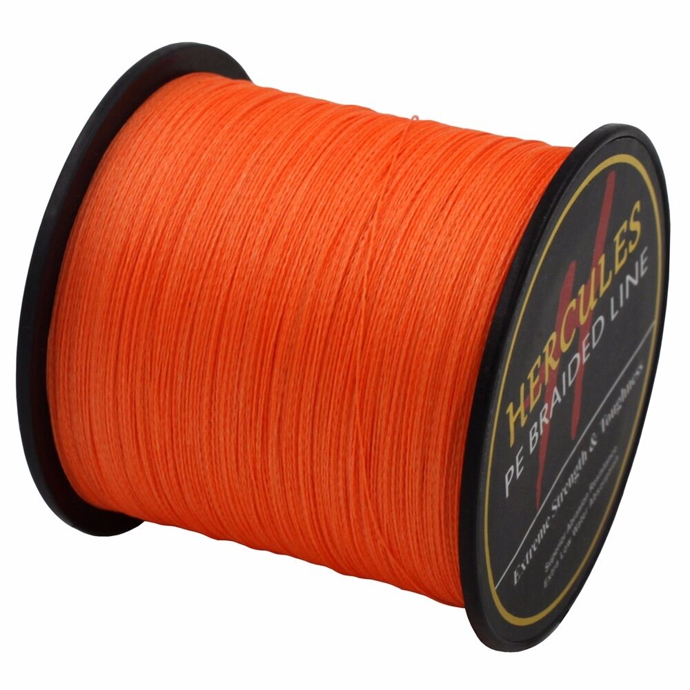 Strong 10lb-100lb Hercules 547//1094Yds PE Braid Fishing Line 4 Strands 500//1000m