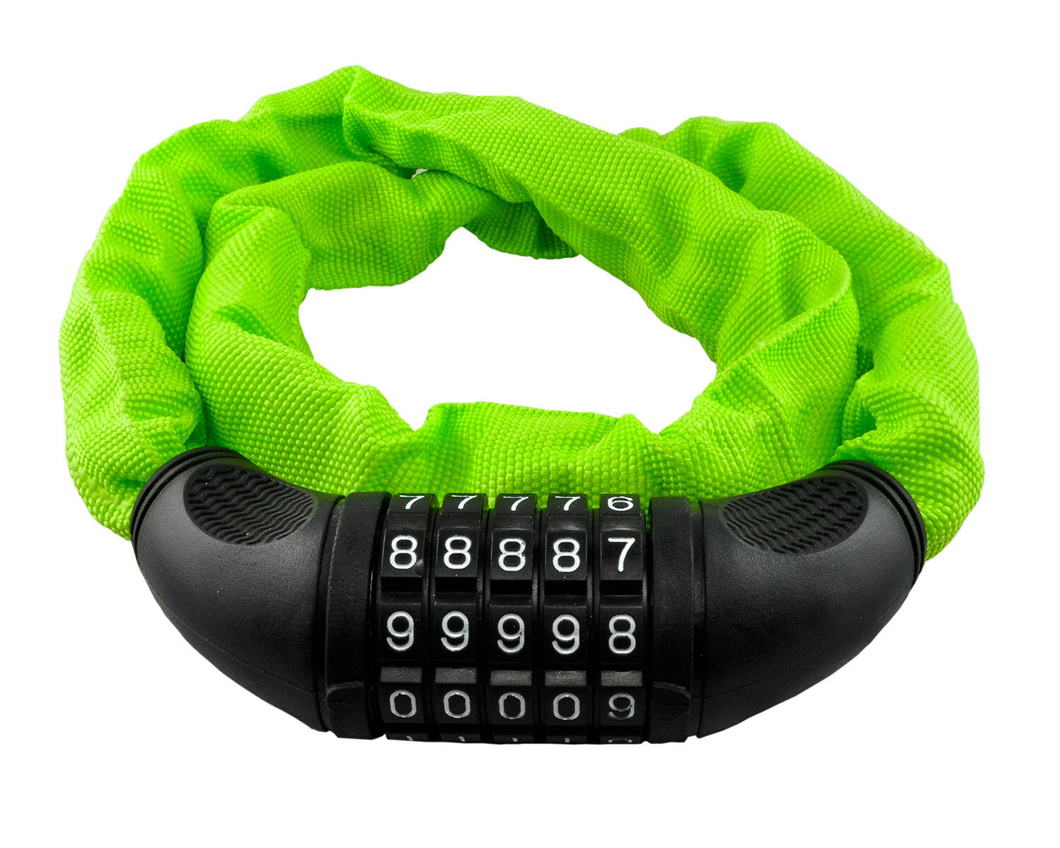 Lumintrail Bike Combination Chain Lock Light Security Anti-theft Durable Strong