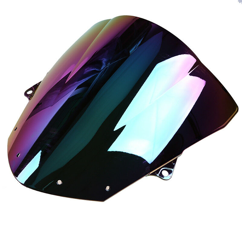 Front Motorcycle Windshield Windscreen for Kawasaki Ninja ZX6R 09-15//ZX10R 16-17