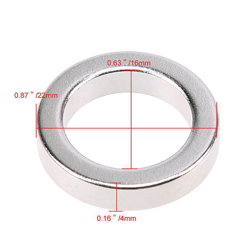 1-100 N52 Strong Disc Ring Hole Circle Magnet Rare Earth NdFeB Magnetic Industry