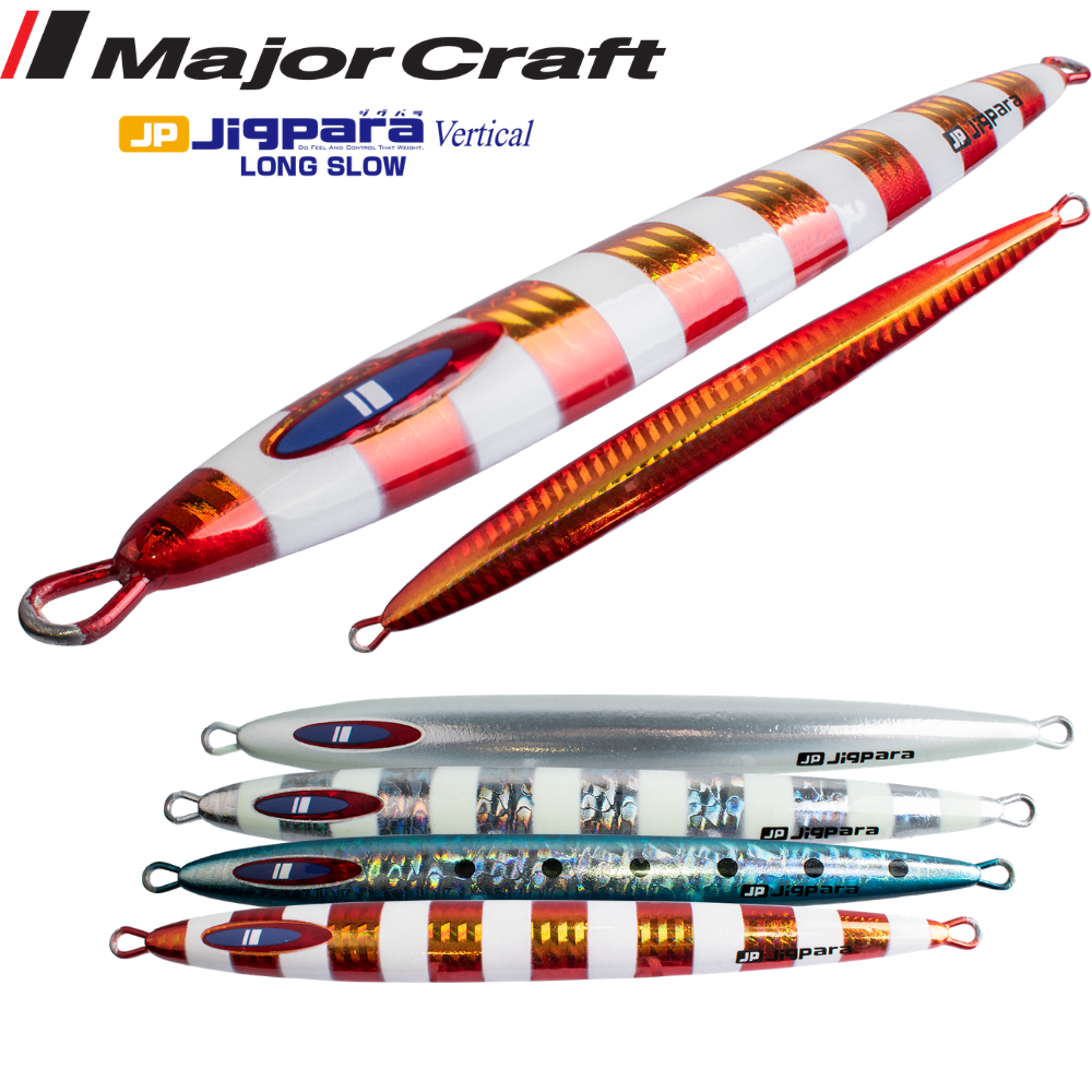 MAJOR CRAFT SLOW PITCH JIGGING METAL LURE JIGPARA VERTICAL LONG SLOW 100g