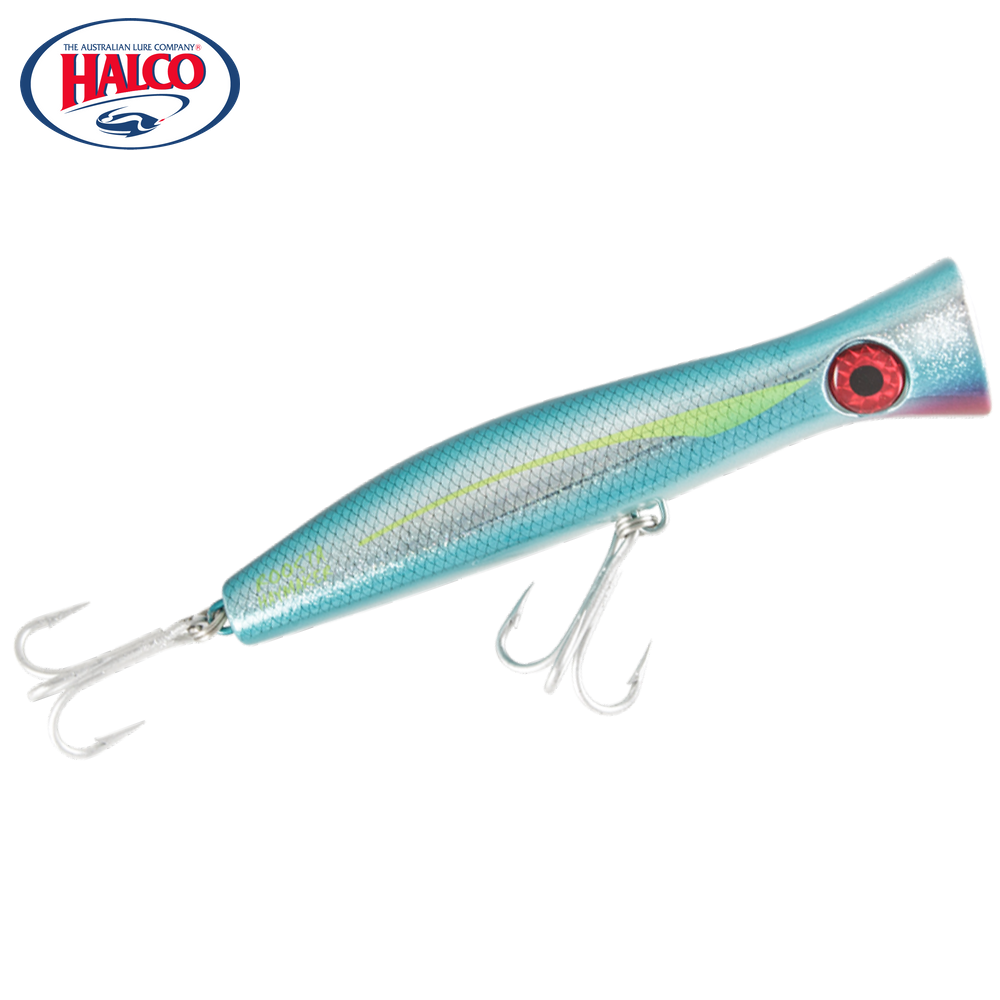 HALCO Ultimate Saltwater Topwater Popping Lure Roosta Popper 195 Haymaker
