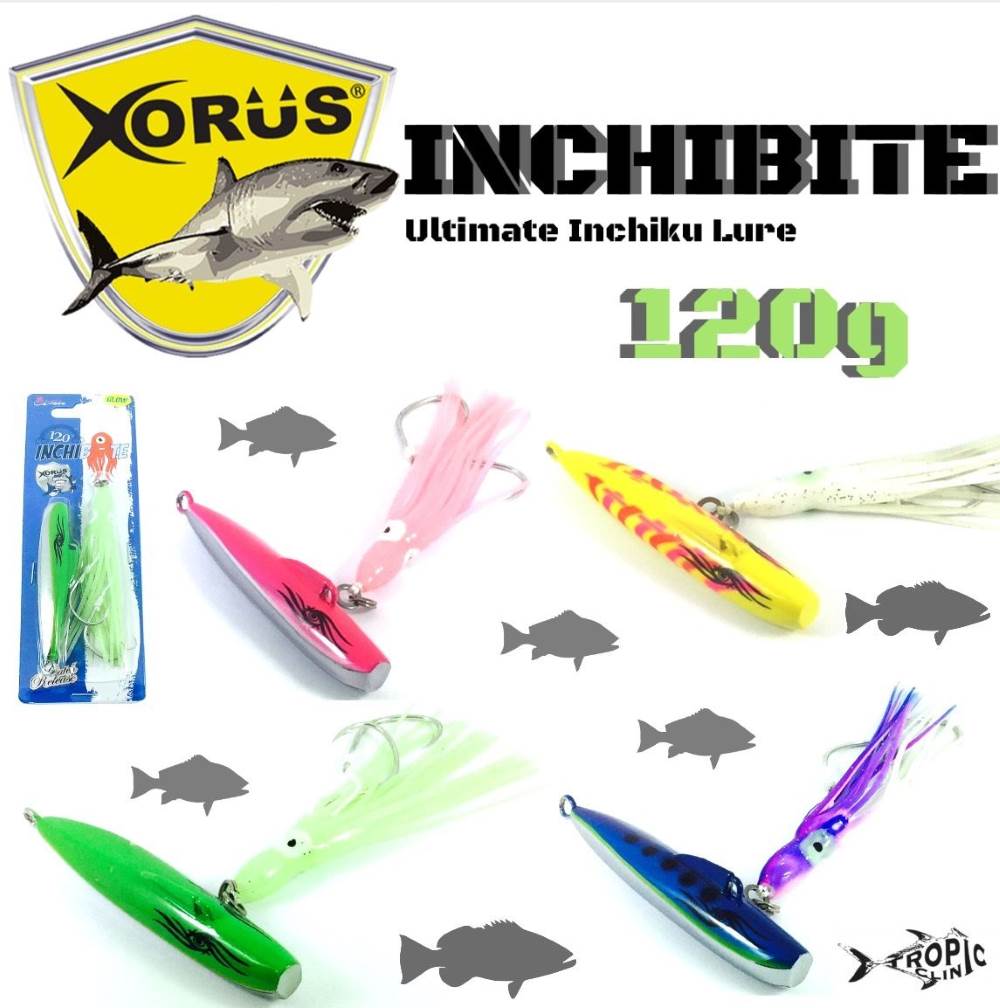 XORUS DEEP SEA INCHIKU JIGGING LURE INCHIBITE 120g