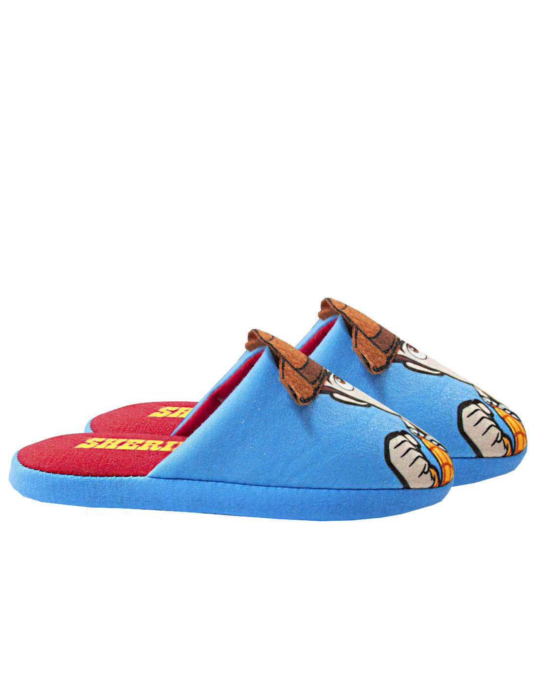 Disney Pixar Toy Story Woody Partial 3D Boy/'s Polyester House Slippers