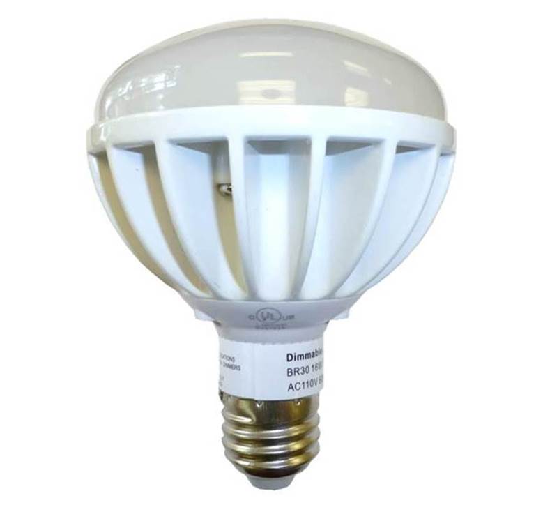 BR30 Dimmable Short Neck LED Light Bulb 1000 Lumen 3000K E26 Base eBay