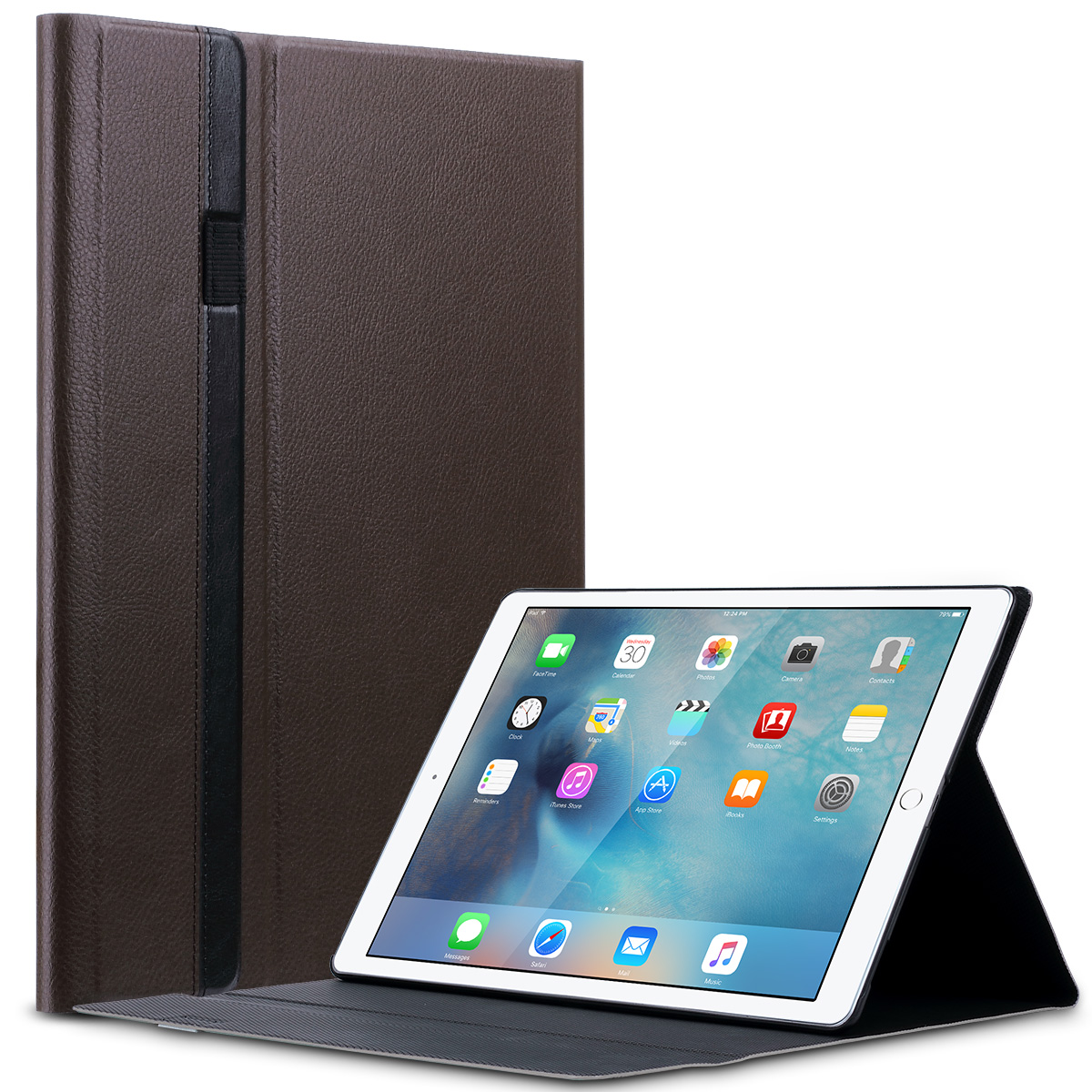 Luxury Folio PU Leather Smart Cover Stand Case For Apple iPad