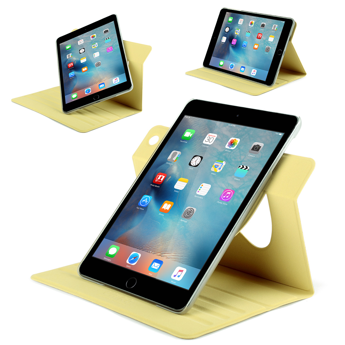 New 360 Rotate Stand Case Cover W/ Kickstand For Apple iPad