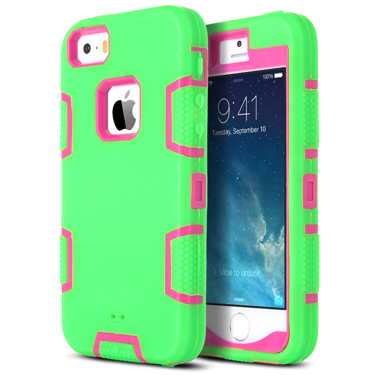 Hybrid Shockproof Hard Rugged Heavy Duty Cover Case Skin For Apple