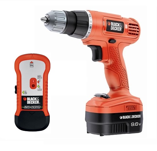 Black & Decker 9.6v 9 volt GC9600 SF100 NiCad drill driver Kit