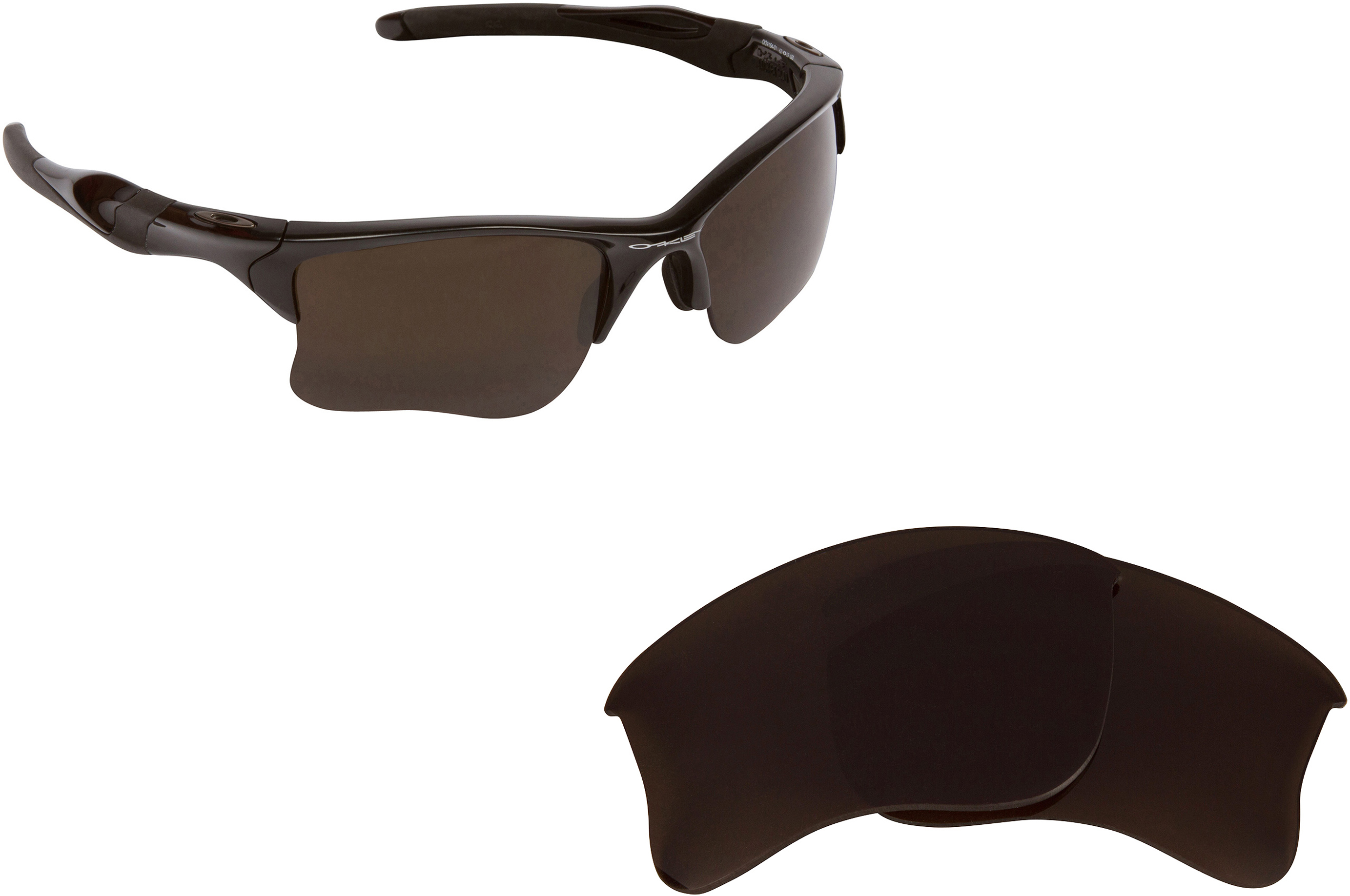 New SO Replacement Lenses for Oakley Sunglasses HALF JACKET 2.0 Brown